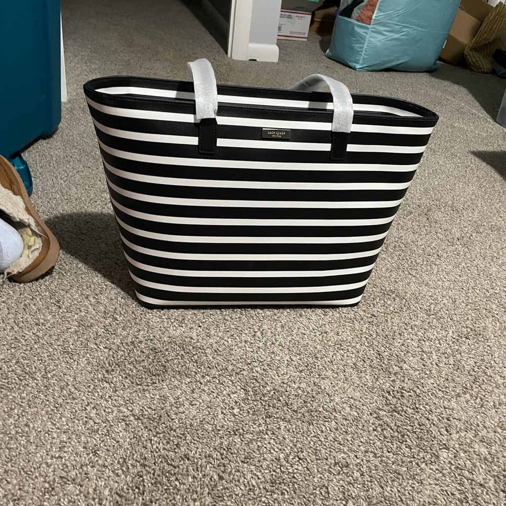 Kate Spade Margaretta Striped Tote